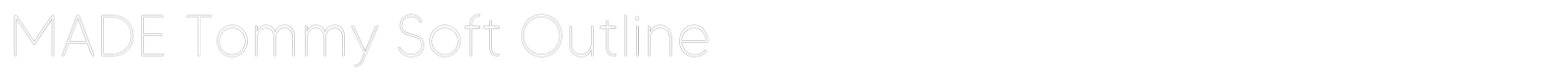 MADE Tommy Soft font preview